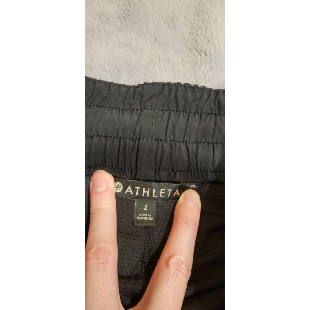 Athleta Black Baja Skort Womens Size 2 446616 Athletic Running Tennis Golf - Picture 5 of 7